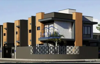 Casa geminada em três rios do norte, jaraguá do sul/sc