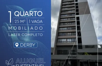 Kitnet / Stúdio para alugar na Avenida Governador Carlos de Lima Cavalcanti, 60, Boa Vista, Recife