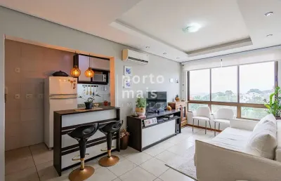 Apartamento com 2 quartos à venda na rua eugênio du pasquier, 195, cristo redentor, porto alegre por r$ 480.000