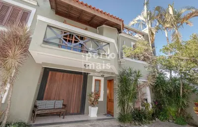 Casa em condomínio fechado com 3 quartos à venda na avenida flamengo, 427, ipanema, porto alegre por r$ 600.000