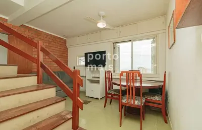 Cobertura com 1 quarto à venda na rua duque de caxias, 1735, centro histórico, porto alegre por r$ 580.000