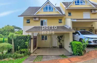 Casa em condomínio fechado com 4 quartos à venda na avenida engenheiro ludolfo boehl, 1179, teresópolis, porto alegre por r$ 1.350.000