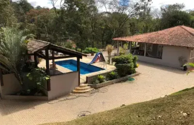 Casa de campo/sítio -  condomínio nossa fazenda - 5850m² de terreno