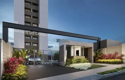 Apartamento com varanda e piscina no condomínio em belo horizonte, castelo - venda