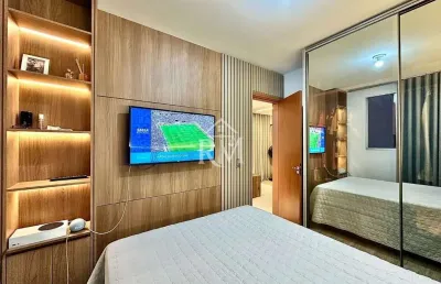 Apartamento  padrão com armários à venda no são joão batista