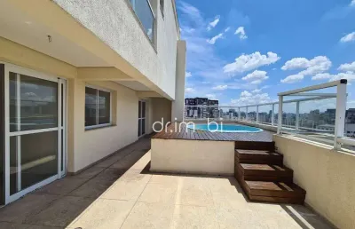Cobertura com 4 dormitórios à venda, 234 m² por r$ 3.250.000 - vila uberabinha - são paulo/sp
