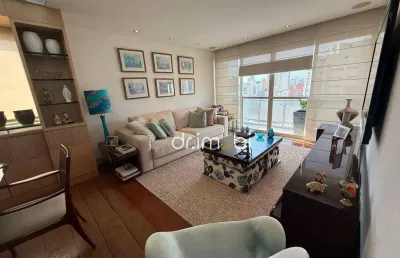 Apartamento com 3 dormitórios para alugar, 156 m² por r$ 18.717,00/mês - indianópolis - são paulo/sp