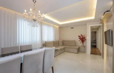 Apartamento 3 quartos para venda em belo horizonte, cidade nova, 3 dormitórios, 2 suítes, 3 banheiros, 2 vagas