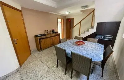 Cobertura para venda em belo horizonte, união, 4 dormitórios, 1 suíte, 3 banheiros, 2 vagas