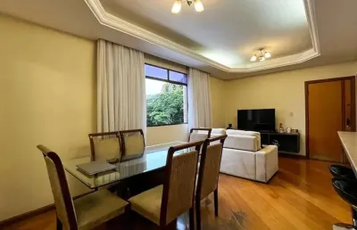 Apartamento 3 quartos para venda em belo horizonte, santo antônio, 3 dormitórios, 1 suíte, 2 banheiros, 1 vaga