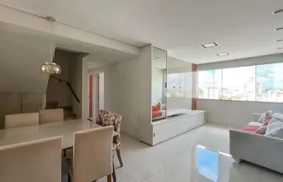 Cobertura para venda em belo horizonte, união, 4 dormitórios, 2 suítes, 4 banheiros, 2 vagas