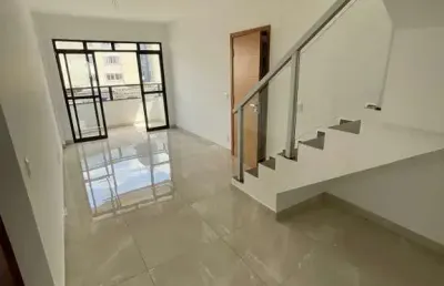 Cobertura para venda em belo horizonte, sagrada família, 3 dormitórios, 1 suíte, 2 banheiros, 2 vagas