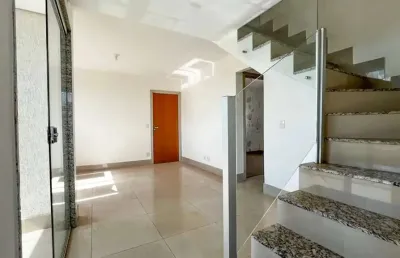 Cobertura para venda em belo horizonte, serra, 2 dormitórios, 1 suíte, 3 banheiros, 3 vagas