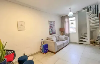 Cobertura para venda, sagrada família, 3 dormitórios, 1 suíte, 2 banheiros, 2 vagas