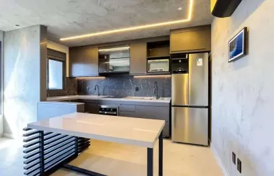 Apartamento 1 quarto para venda em nova lima, vila da serra, 1 dormitório, 1 suíte, 2 banheiros, 1 vaga