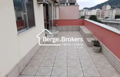 Cobertura com 3 quartos à venda na rua josé higino, tijuca, rio de janeiro, 160 m2 por r$ 895.000