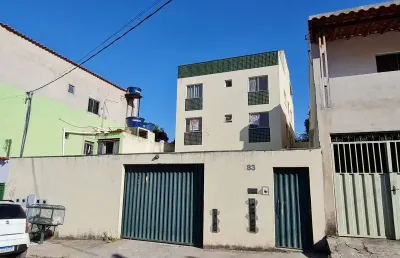 Apartamento com 2 quartos à venda no menezes (justinópolis), ribeirão das neves  por r$ 150.000