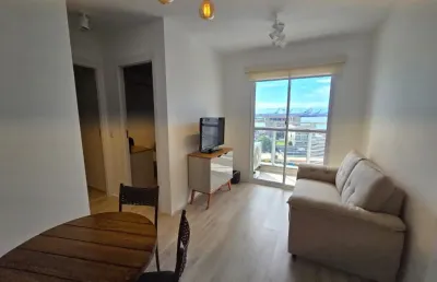 Encantador apartamento de 2 quartos totalmente mobiliado, ideal para quem busca conforto, praticidade e estilo.