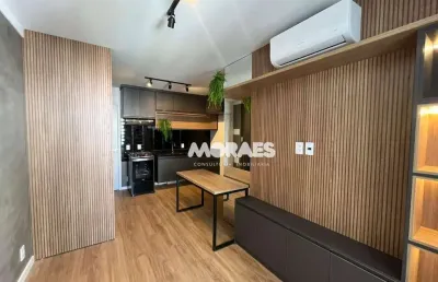 Apartamento perto do shopping com 1 dormitório para alugar, 35 m² por r$ 3.300/mês - fly residence - bauru/sp