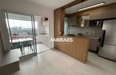 Apartamento mobiliado com 1 dormitório para alugar, 41 m² por r$ 3.200/mês - edifício red - bauru/sp