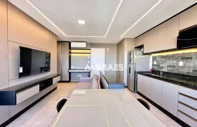 Apartamento com 1 quarto para alugar, 53 m² por r$ 3.400/mês - piemonte - bauru/sp