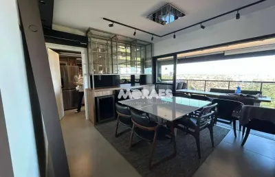Apartamento com 3 suítes para alugar, 134 m² por r$ 7.800/mês - vivant home resort - bauru/sp