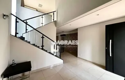 Casa em condomínio fechado com 3 suítes para locação r$ 7.500,00/mês ou venda sob consulta, 301 m² - residencial tavano - bauru/sp
