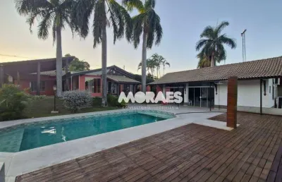 Casa em condomínio fechado com 4 suítes à venda, 620 m² por r$ 2.500.000 ou locação por r$ 12.000,00/mês - jardim shangri-lá - bauru/sp