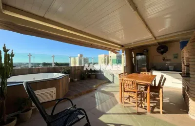 Apartamento na cobertura com 3 quartos à venda, 120 m² por r$ 400.000 - parque bonutti condomínio - bauru/sp