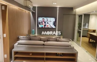Apartamento mobiliado com 3 suítes à venda, 120 m² por r$ 1.350.000 - vivaz home resort - bauru/sp