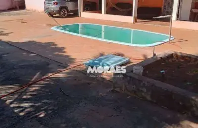 Rancho com 2 dormitórios à venda por r$ 200.000 - condomínio estância náutica branda - guaiçara/sp