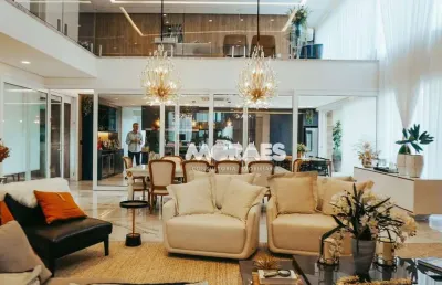 Mansão em condomínio fechado com 5 suítes à venda, 900 m² por r$ 9.500.000 - residencial lago sul - bauru/sp