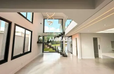 Casa em condomínio fechado com 5 suítes à venda, 340 m² por r$ 1.990.000 - residencial vale florido - piratininga/sp