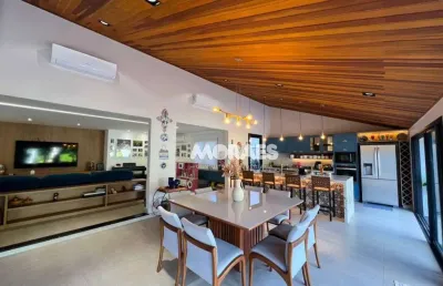 Casa em condomínio fechado com 4 quartos à venda, 600 m² por r$ 1.600.000 - residencial valle florido - piratininga/sp