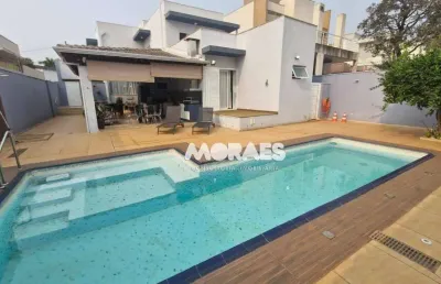 Casa em condomínio fechado com 4 dormitórios à venda, 309 m² por r$ 1.800.000 - chácaras odete - bauru/sp