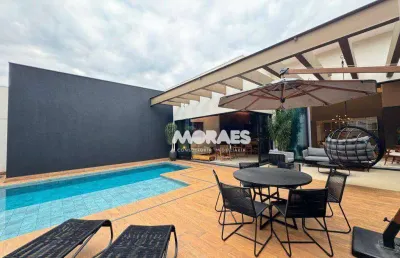 Casa térrea com 4 suítes à venda, 455 m² por r$ 5.500.000 - residencial villa dumont - bauru/sp