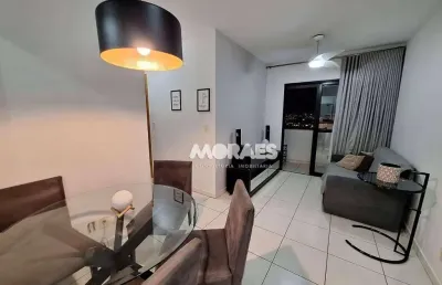 Apartamento mobiliado com 2 quartos para alugar, 50 m² por r$ 2.050/mês - residencial piazza di arezzo - bauru/sp