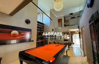 Casa mobiliada em condomínio fechado com 4 suítes, 460 m² - venda por r$ 3.600.000 ou aluguel por r$ 13.000/mês - residencial lago sul - bauru/sp