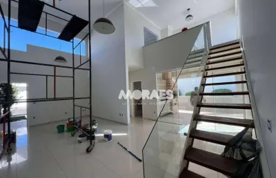Casa sobrado em condomínio fechado com 3 suítes para alugar, 270 m² por r$ 5.000/mês - residencial sauípe - bauru/sp