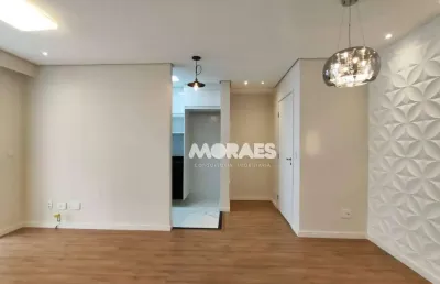 Apartamento com 2 quartos para alugar, 63 m² por r$ 2.450/mês - condomínio nova nação américa - bauru/sp