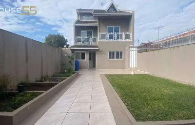 Sobrado com 6 dormitórios à venda, 266 m² por r$ 1.500.000,00 - boqueirão - curitiba/pr