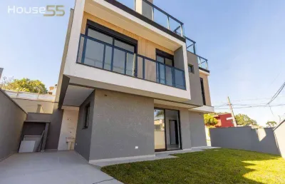 Sobrado com 4 dormitórios à venda, 128 m² por r$ 1.099.000,00 - pilarzinho - curitiba/pr