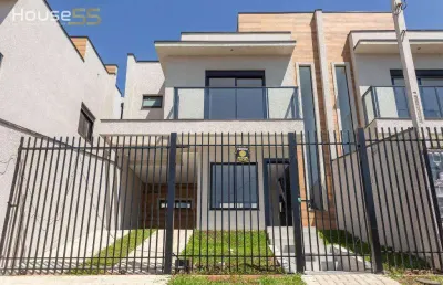 Sobrado com 3 dormitórios à venda, 103 m² por r$ 680.000,00 - atuba - curitiba/pr