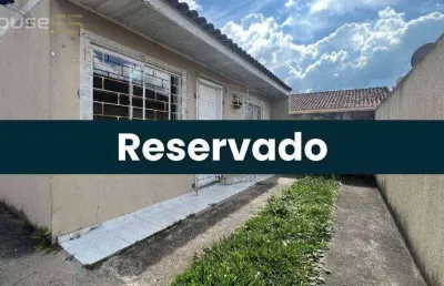 Casa com 2 dormitórios à venda, 41 m² por r$ 170.000,00 - planta araçatuba - piraquara/pr