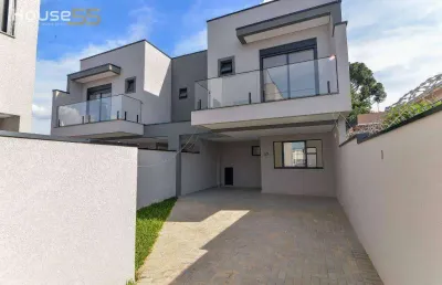 Sobrado com 3 dormitórios à venda, 95 m² por r$ 599.000,00 - uberaba - curitiba/pr