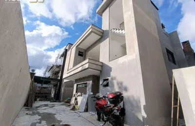 Sobrado com 3 dormitórios à venda, 148 m² por r$ 1.070.000,00 - hauer - curitiba/pr