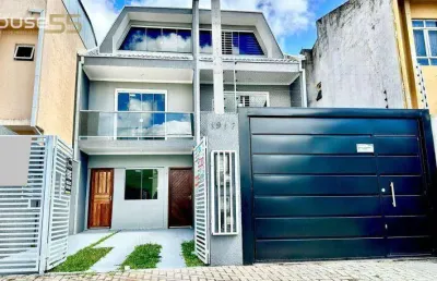 Sobrado com 3 dormitórios à venda, 127 m² por r$ 459.000,00 - sítio cercado - curitiba/pr