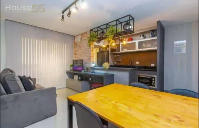 Flat com 1 dormitório à venda, 37 m² por r$ 540.000,00 - água verde - curitiba/pr