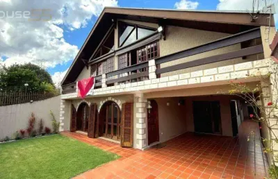 Casa com 3 dormitórios à venda, 329 m² por r$ 998.000,00 - santa quitéria - curitiba/pr