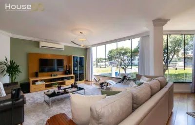Apartamento com 3 dormitórios à venda, 486 m² por r$ 6.980.000,00 - centro - curitiba/pr